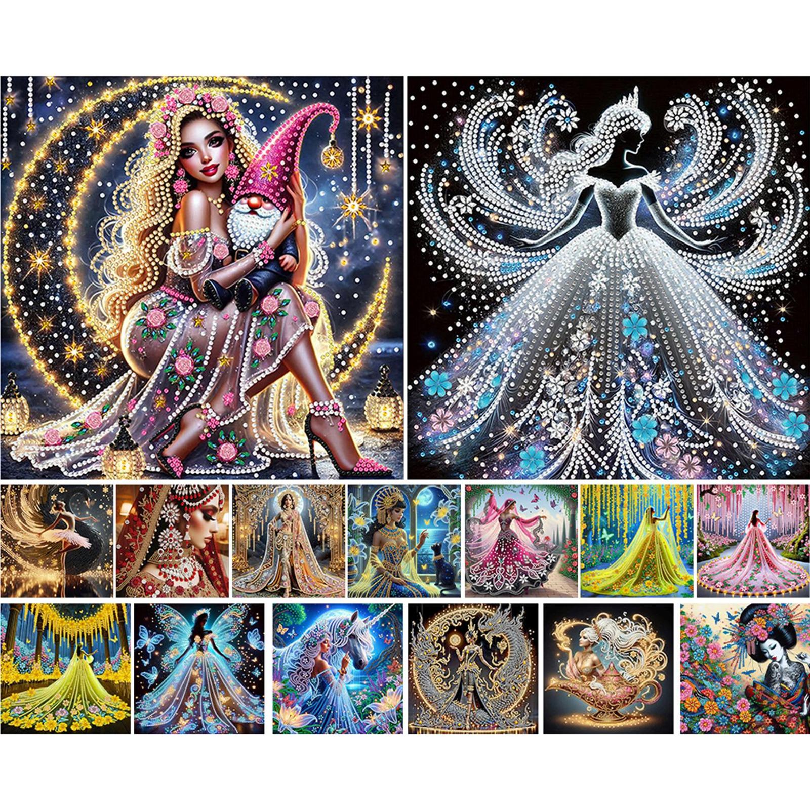 Resin Art Home Decor - Beauty 5D DIY Diamond Art Painting