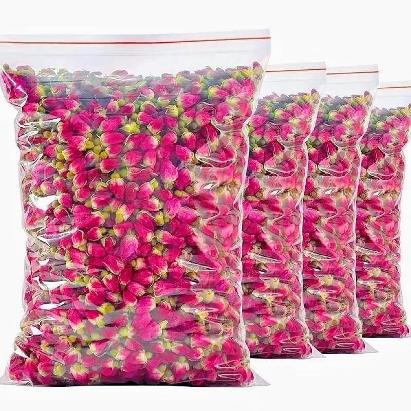 Dried Flower Pressed - Fragrant Natural Red Rose Dried Flower