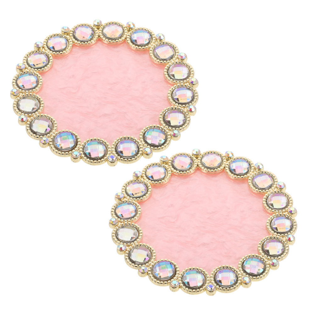 Resin Art Design - 2Pcs Crystal Resin Nail Art Color