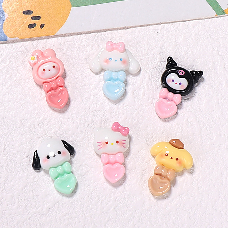 Resin Art Phone Case - 24/120PCS Cartoon DIY resin accessories, small