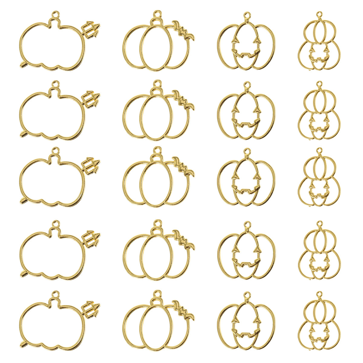 20Pcs DIY Pumpkin Resin Pendan - Resin Art Earrings incelemesi ve fiyatı