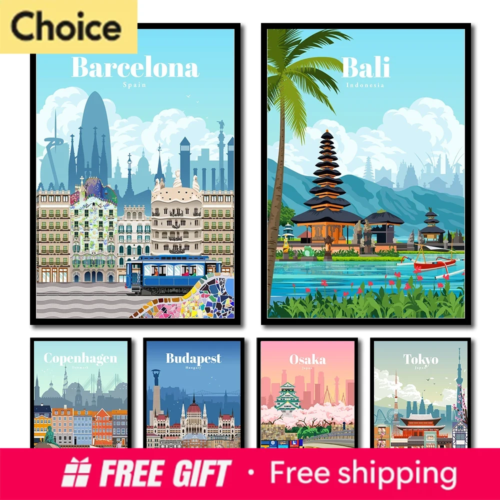 Amsterdam Tokyo London Iceland - Resin Art Bali incelemesi ve fiyatı