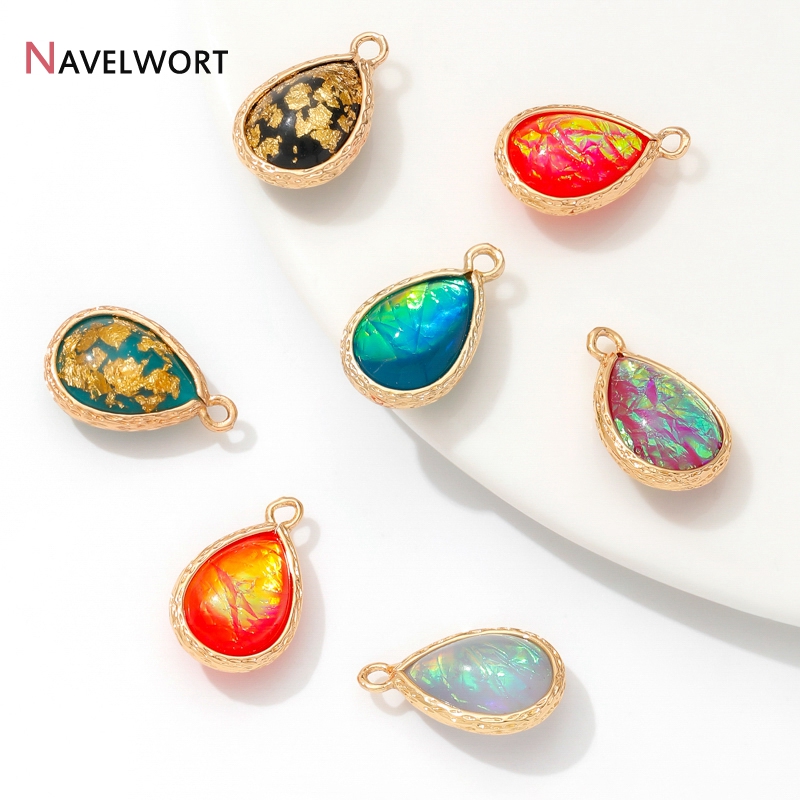 18K Gold Plated Brass With Res - Resin Art Jewelry Kit incelemesi ve fiyatı