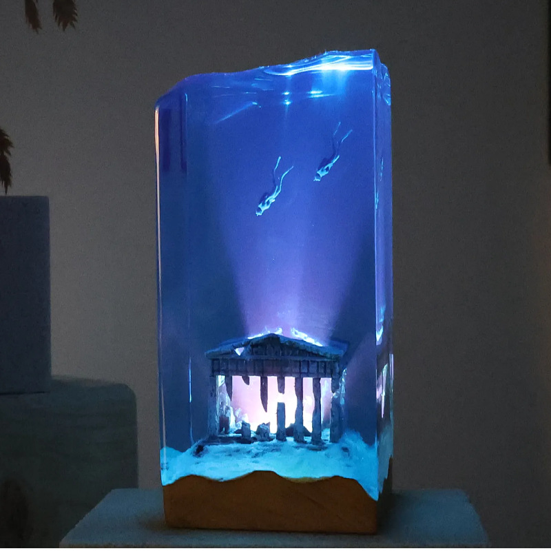 NEW Marine Art Home Decoration - Resin Art And Wood incelemesi ve fiyatı