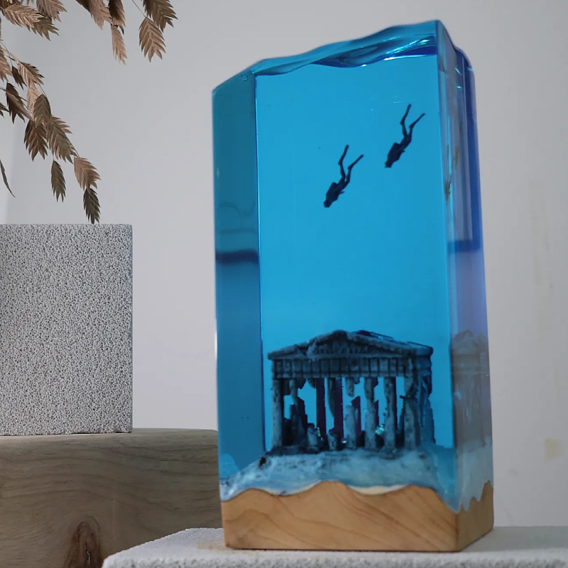 NEW Marine Art Home Decoration - Resin Art And Wood incelemesi ve fiyatı