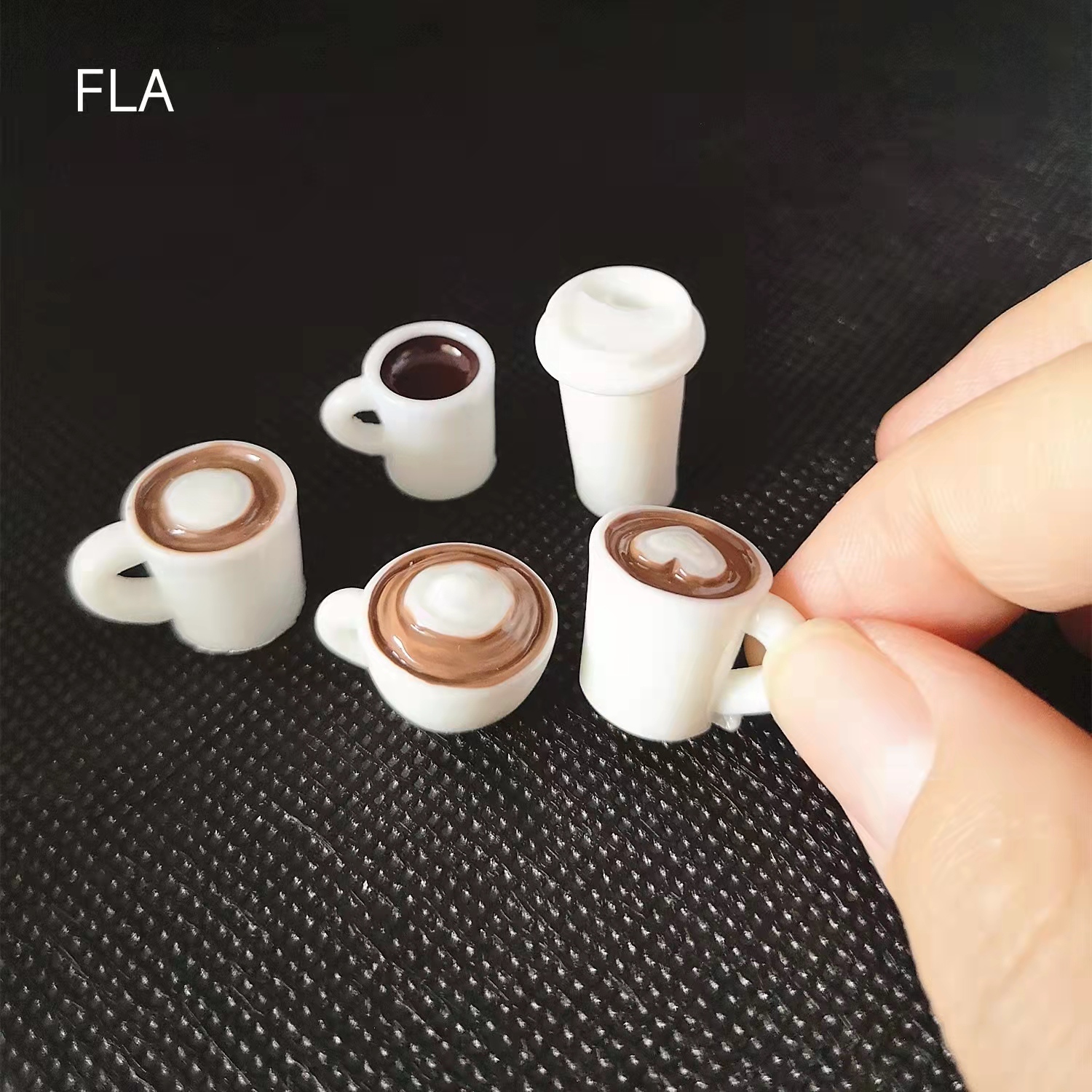 10pcs/bag Resin Coffee Cup Cut - Resin Art Phone Case incelemesi ve fiyatı