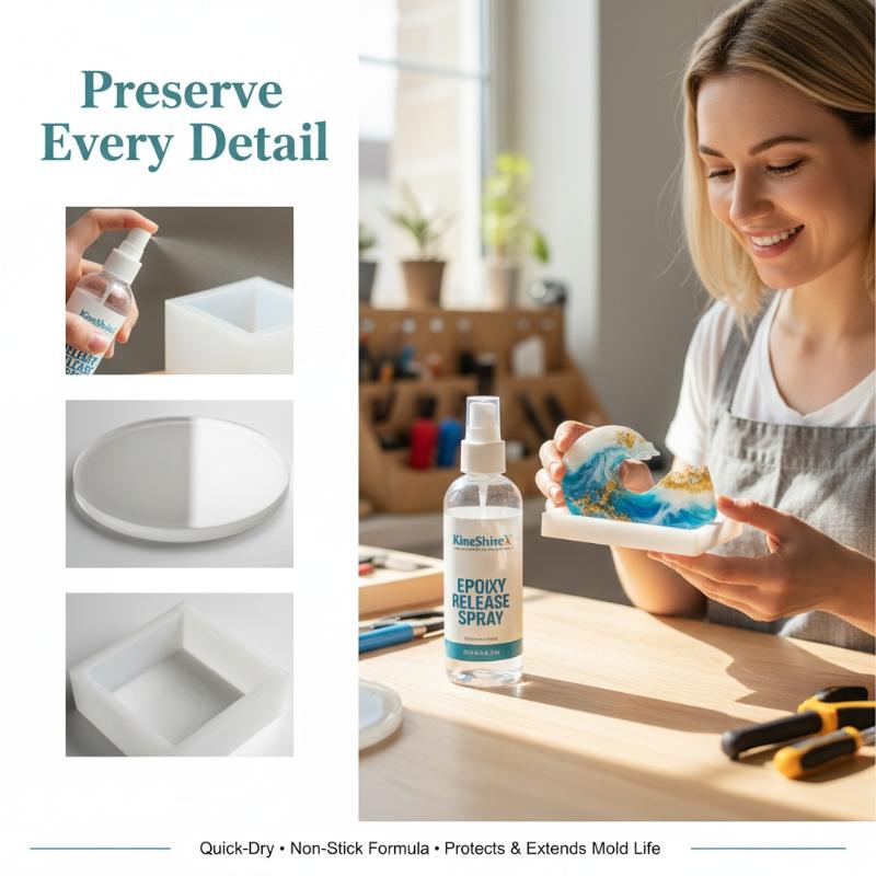 Epoxy Mold Demold Spray Non To - Release Spray Silicone incelemesi ve fiyatı