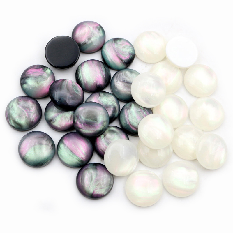 40pcs 8mm 10mm 12mm Round Resi - Resin Art Earrings incelemesi ve fiyatı