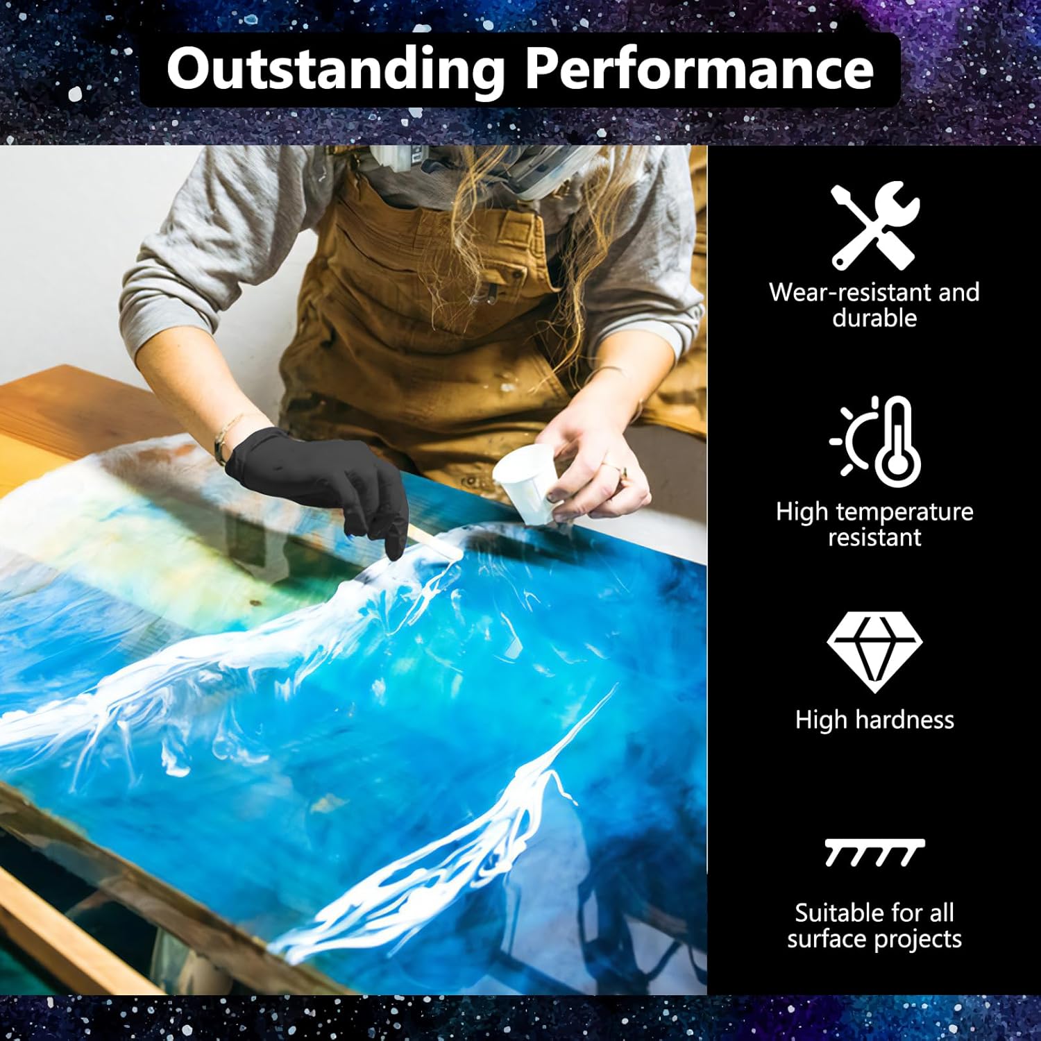 Crystal Clear Epoxy Resin Kit  - Resin Art And Wood incelemesi ve fiyatı