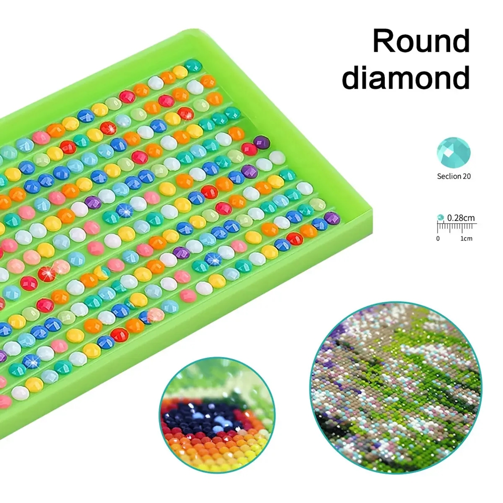 1pc frameless 5d DIY Diamond A - Resin Art Bali incelemesi ve fiyatı