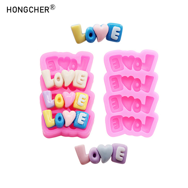 LOVE letters silicone mold diy - Resin Art Phone Case incelemesi ve fiyatı