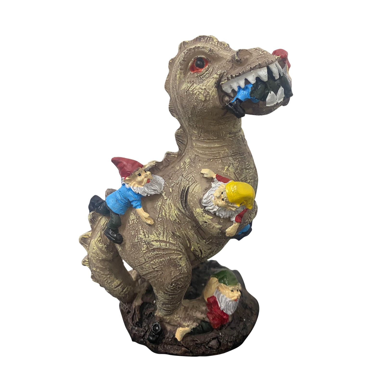 Mischievous Dinosaur Garden Ea - Resin Art Home Decor incelemesi ve fiyatı