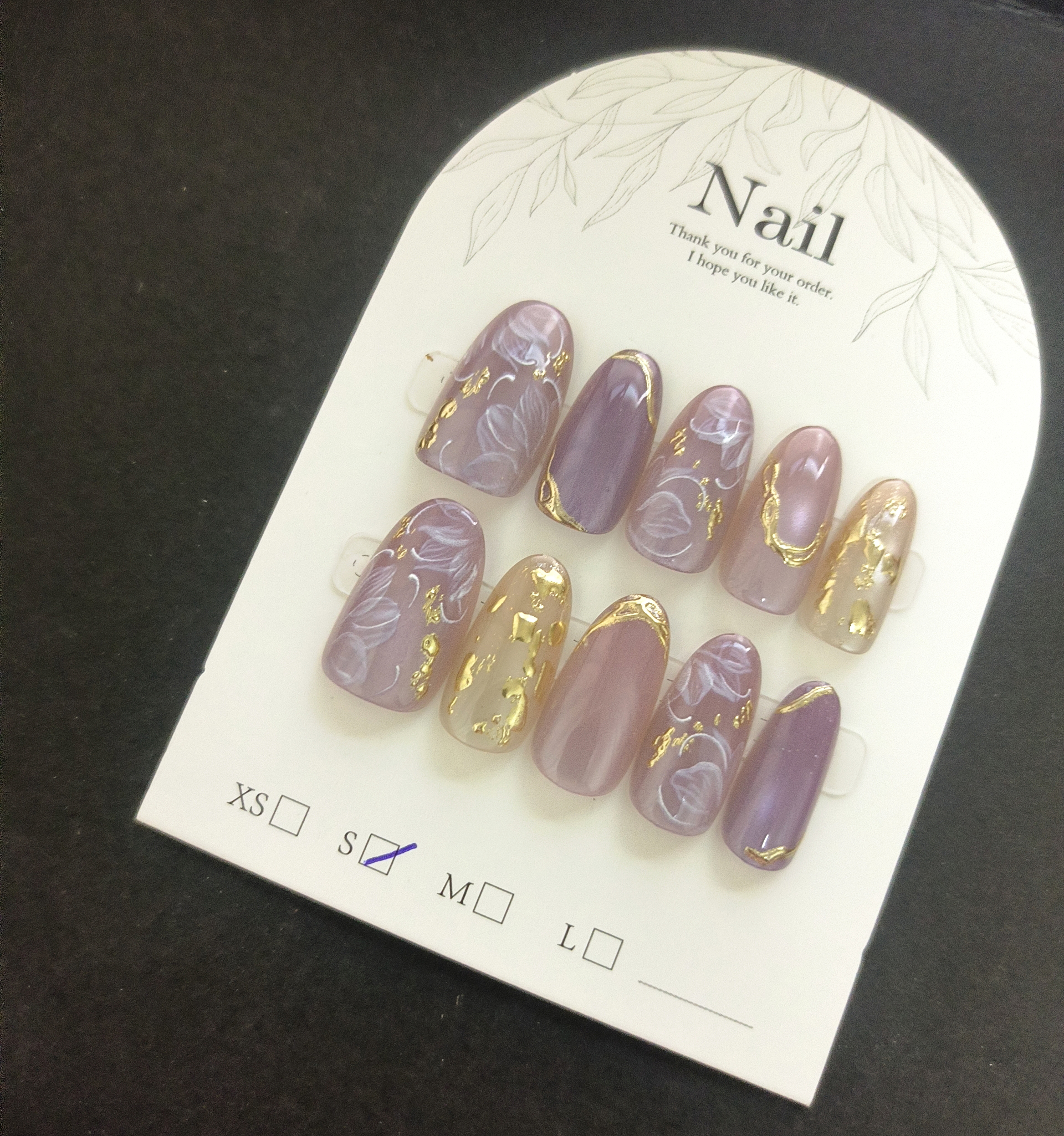10pcs Handmade Press On Nails  - Resin Art Flowers incelemesi ve fiyatı