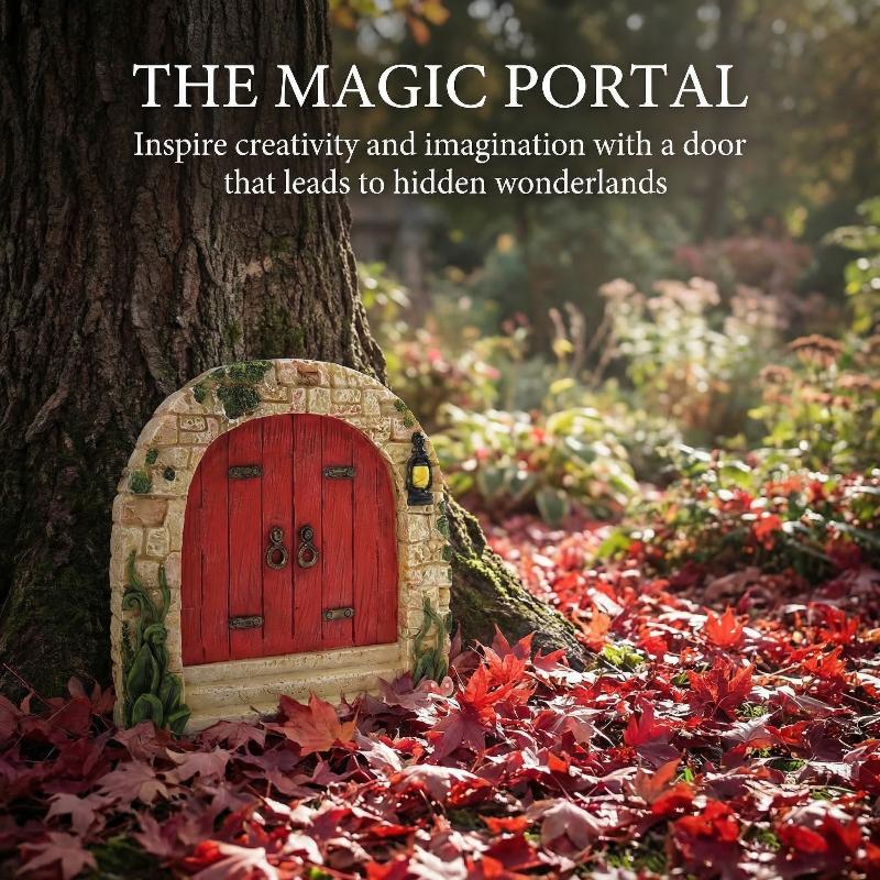 Elf Fairy Door Miniature Garde - Resin Art And Wood incelemesi ve fiyatı