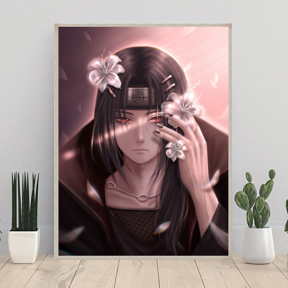 Frameless,Uchiha Itachi 5D DIY - Resin Art Home Decor incelemesi ve fiyatı