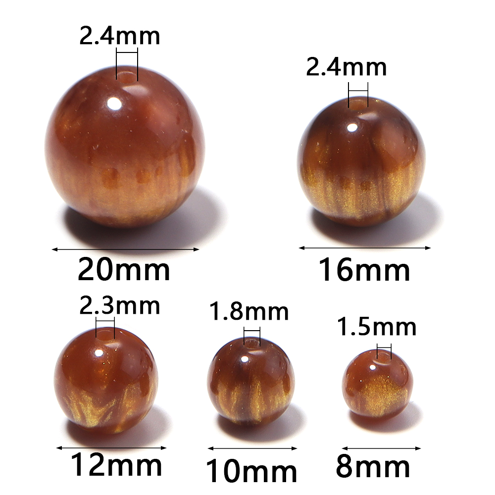 5-30pcs/lot 8-20mm Gilding Res - Resin Art Jewelry Kit incelemesi ve fiyatı