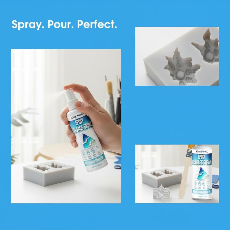 Epoxy Mold Demold Spray Non To - Release Spray Silicone incelemesi ve fiyatı