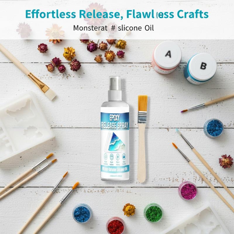 Epoxy Mold Demold Spray Non To - Release Spray Silicone incelemesi ve fiyatı
