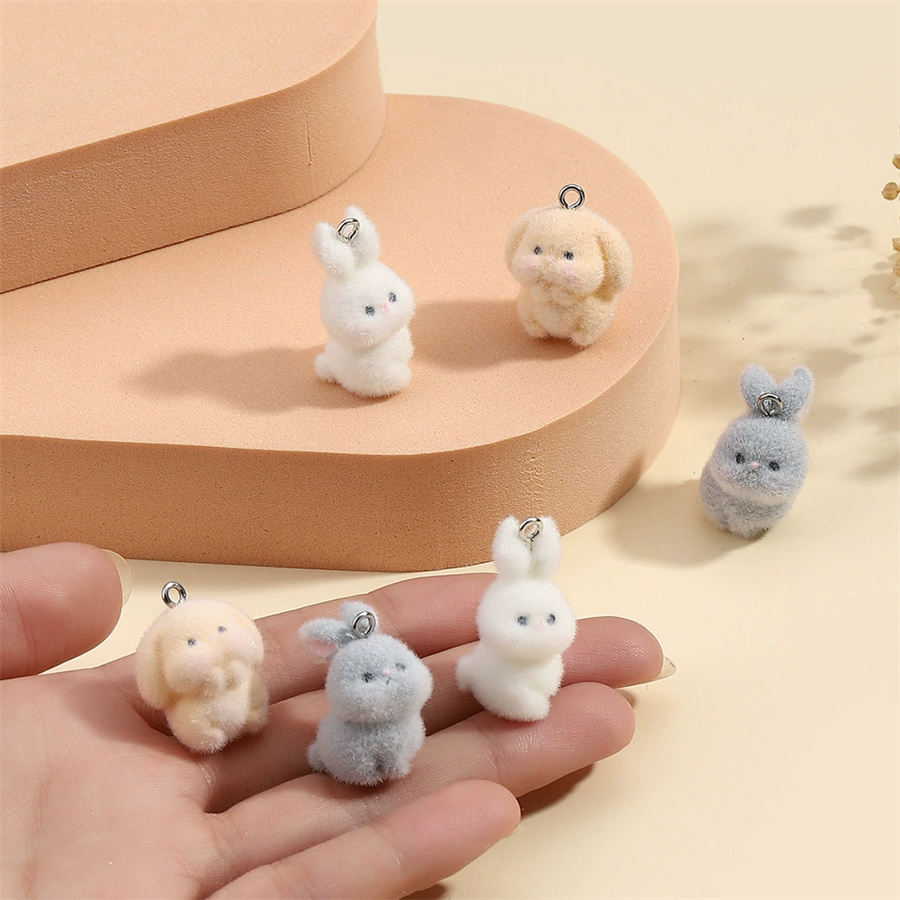 3PCS Plush resin three-dimensi - Resin Art Earrings incelemesi ve fiyatı