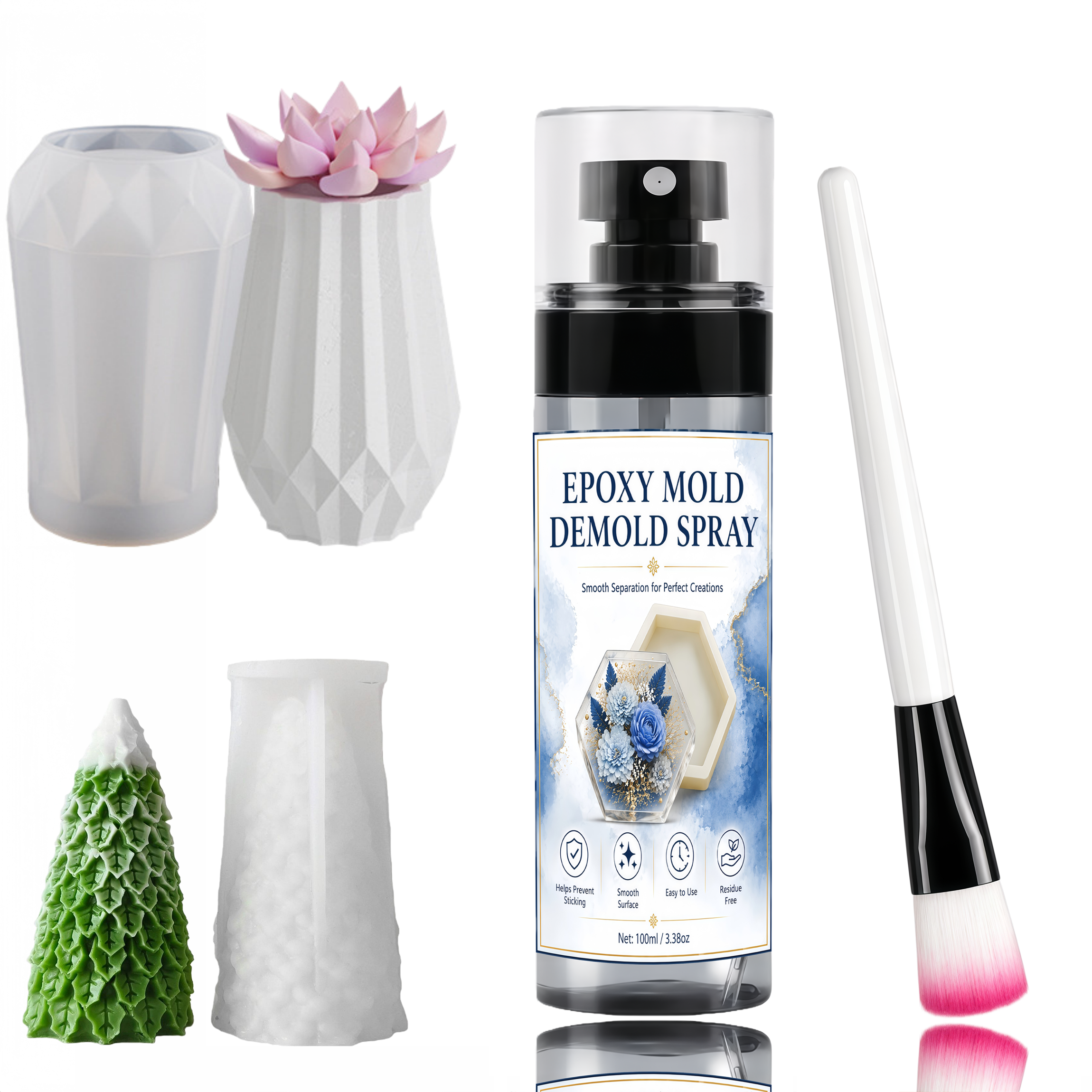 7oz/3.5oz Silicone Mold Releas - Release Spray Silicone incelemesi ve fiyatı