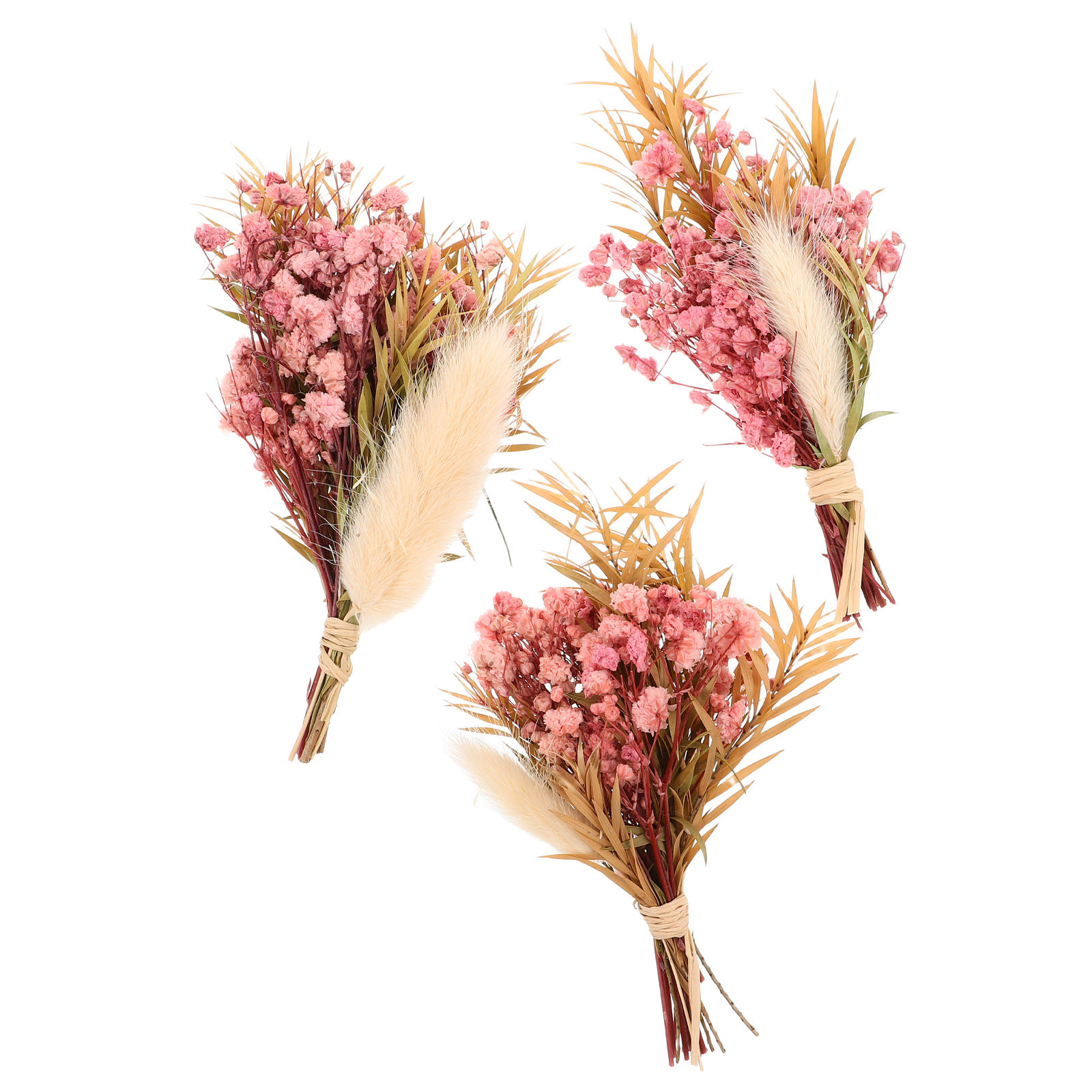 3Pcs Mini Dried Floral Bouquet - Dried Flower Pressed incelemesi ve fiyatı