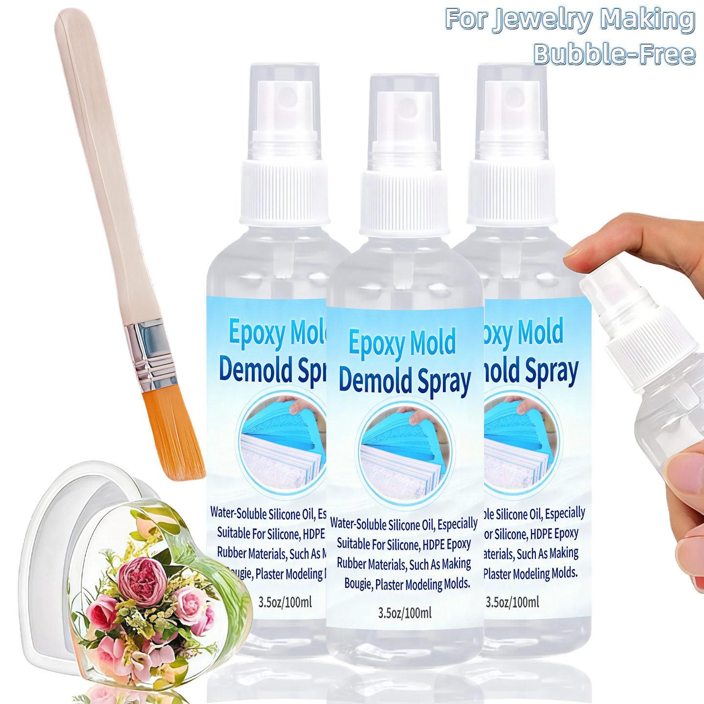 1-Piece Fast-Drying Epoxy Rele - Release Spray Silicone incelemesi ve fiyatı