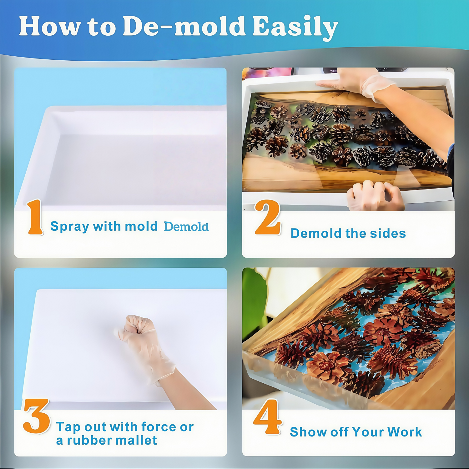 1-Piece Fast-Drying Epoxy Rele - Release Spray Silicone incelemesi ve fiyatı