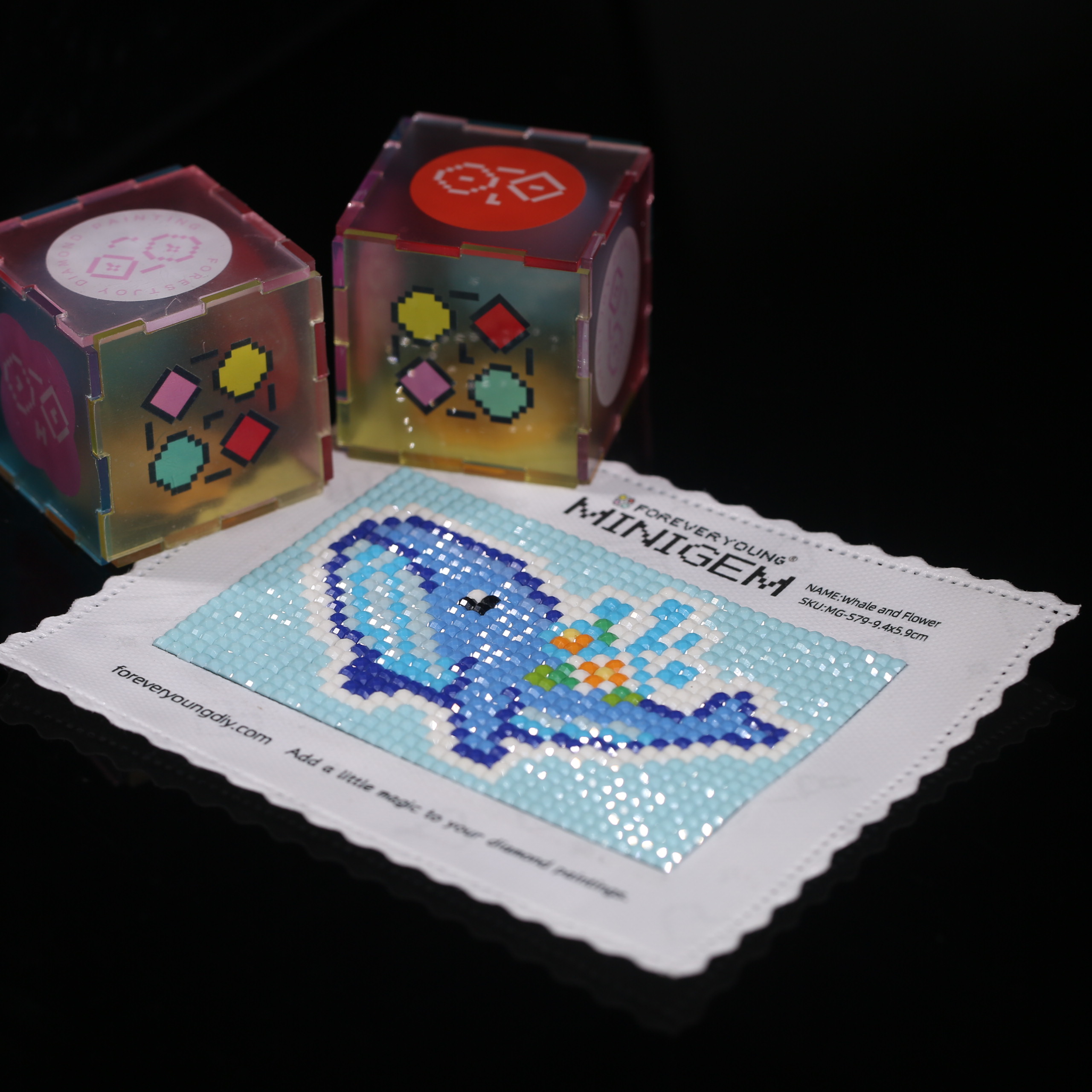 Minigem®: Whale and Flower 9.4 - Resin Art Design incelemesi ve fiyatı