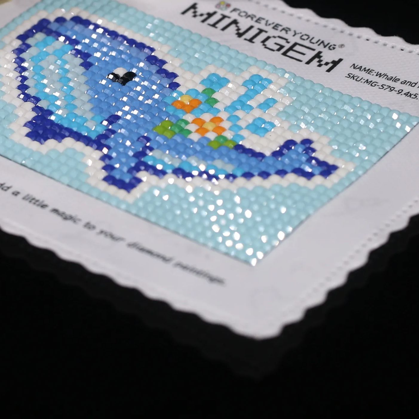Minigem®: Whale and Flower 9.4 - Resin Art Design incelemesi ve fiyatı