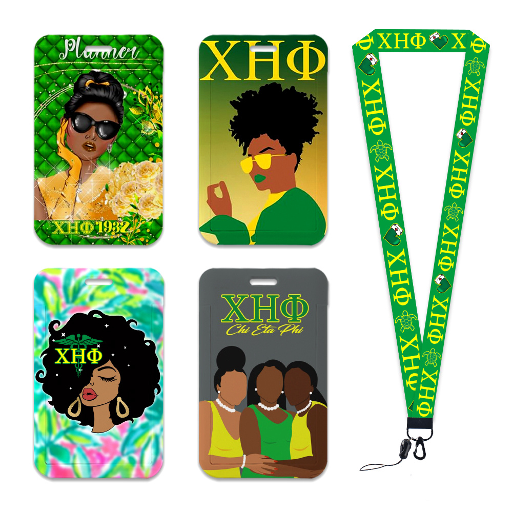 Chi Eta Phi Sorority Work Card - Resin Art Name incelemesi ve fiyatı