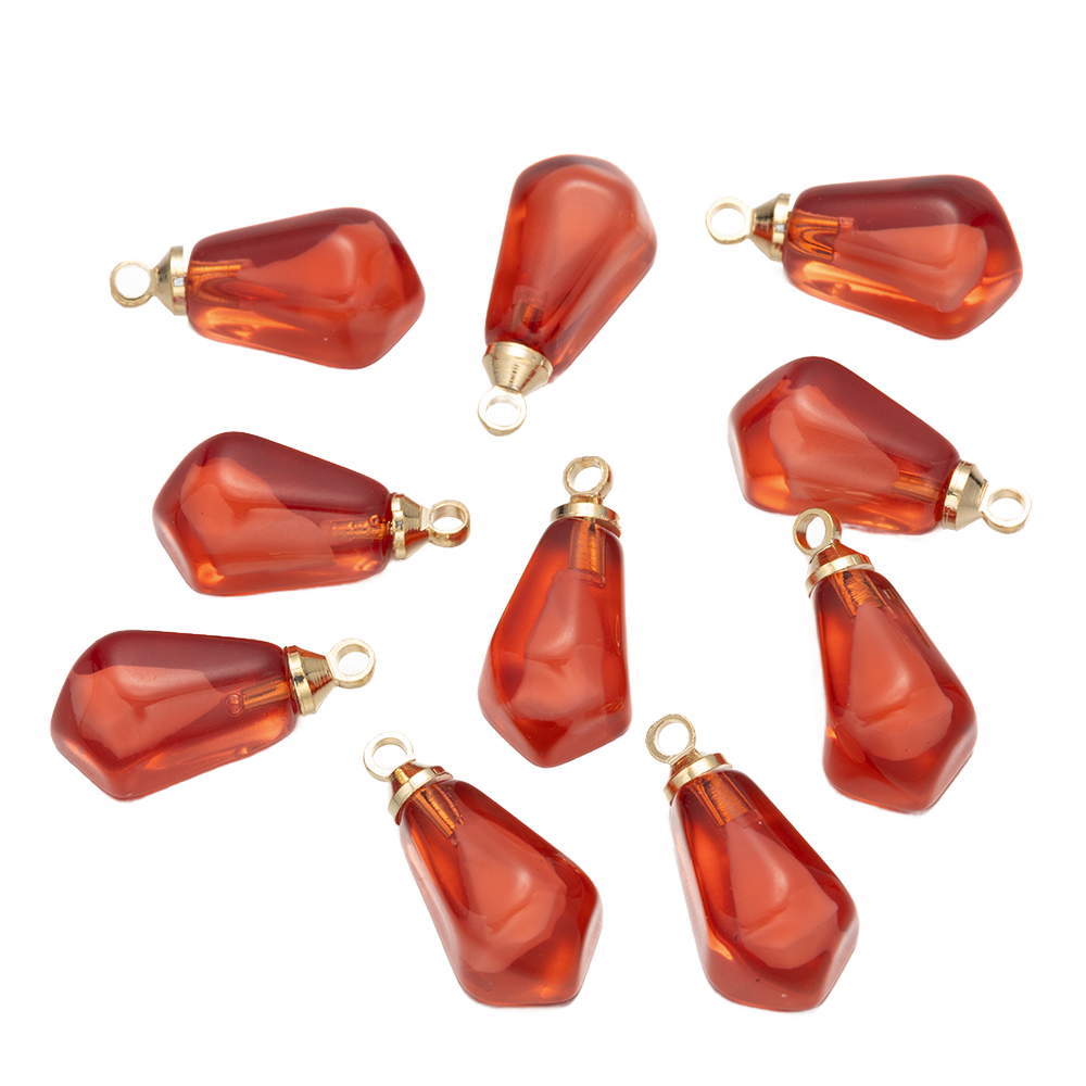 10pcs/Lot Fruit Pomegranate Se - Resin Art Earrings incelemesi ve fiyatı