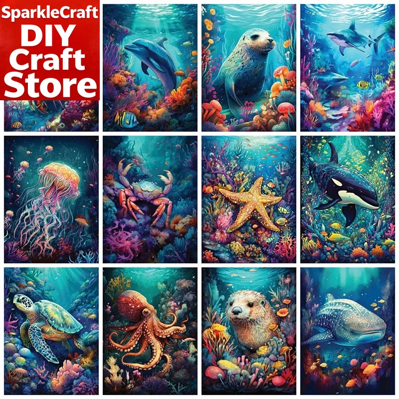 1PC frameless  Full Square Rou - Resin Art Home Decor incelemesi ve fiyatı