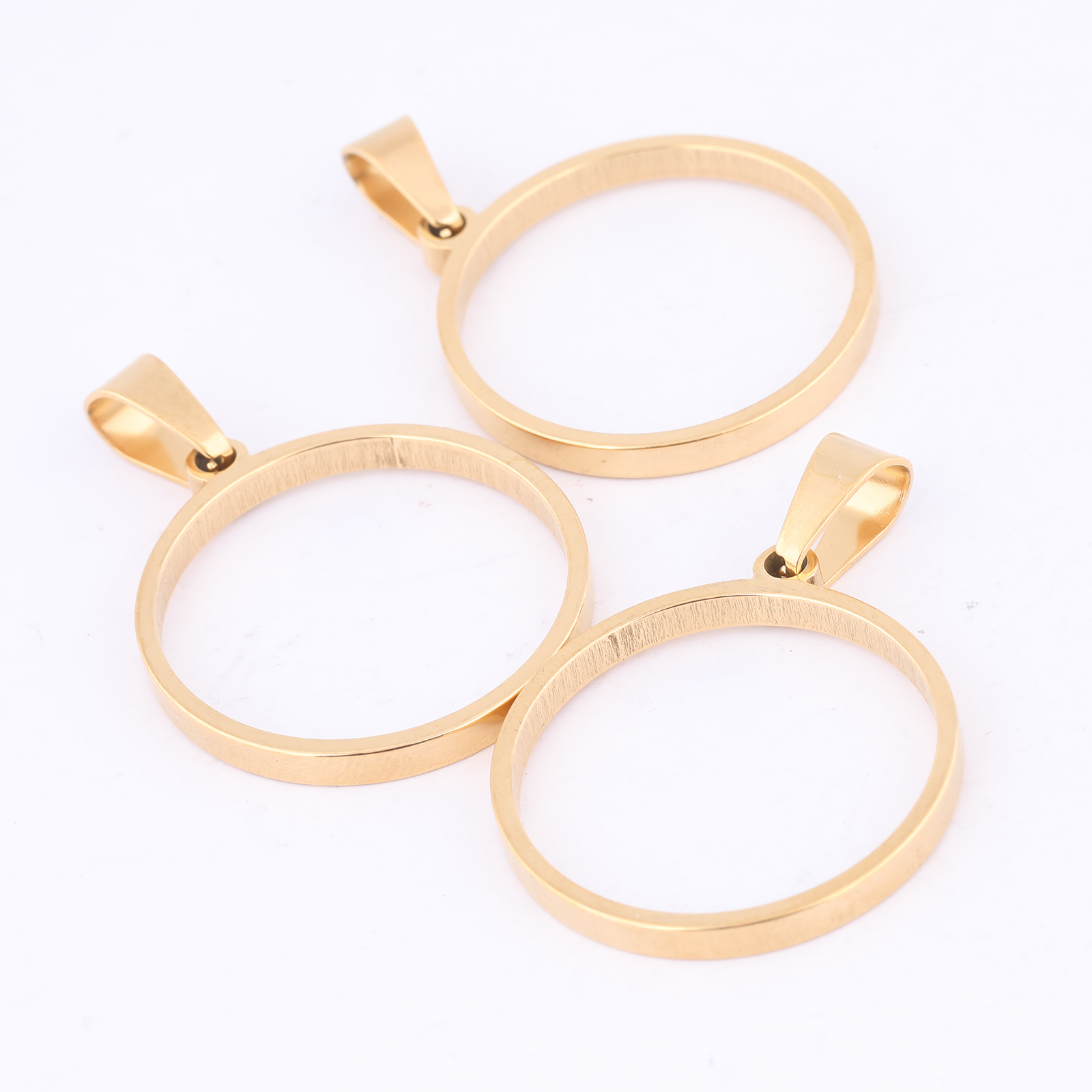 10pcs 25mm Round Open Bezel Ch - Resin Art Jewelry Kit incelemesi ve fiyatı