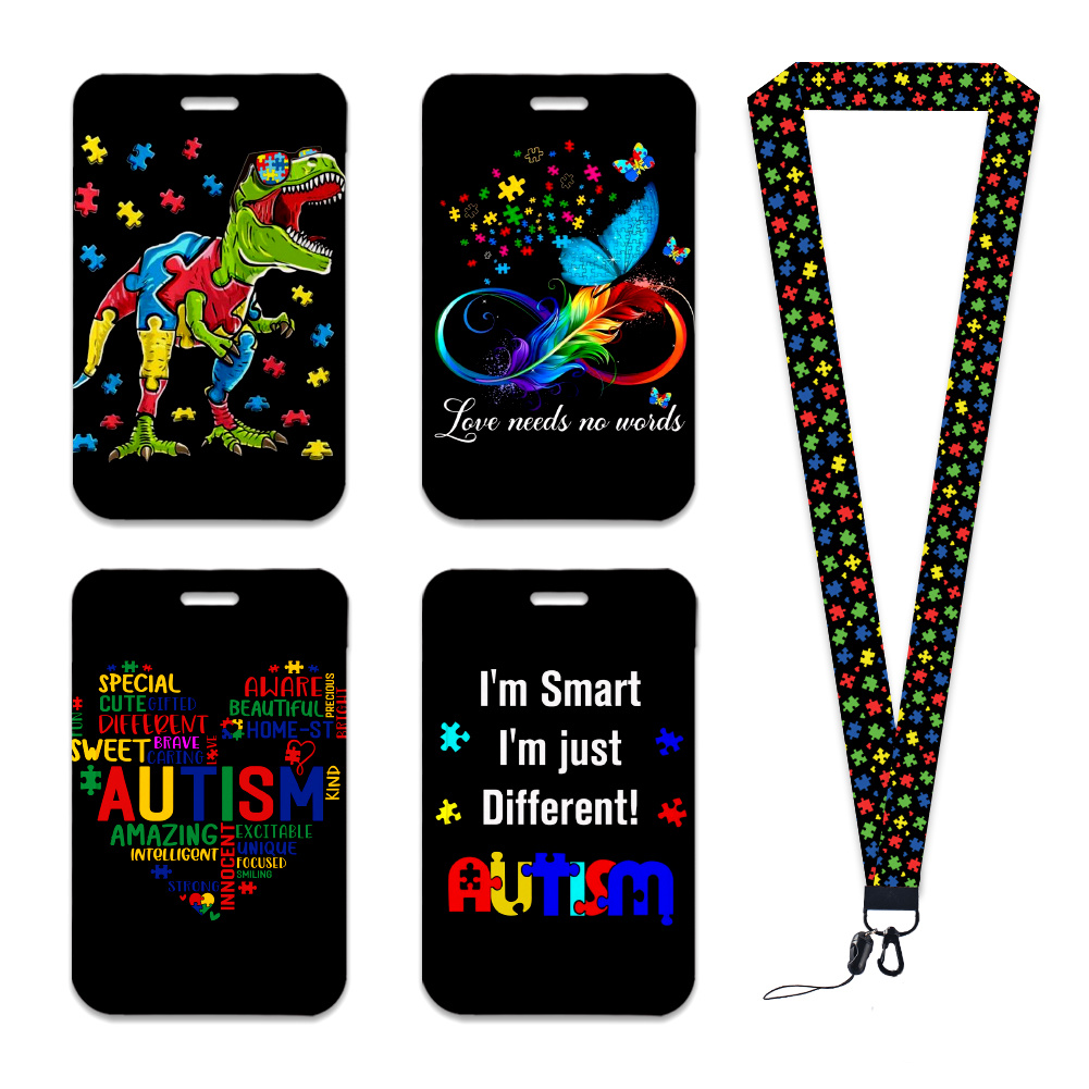 Work Card Holder Autism Awaren - Resin Art Name incelemesi ve fiyatı