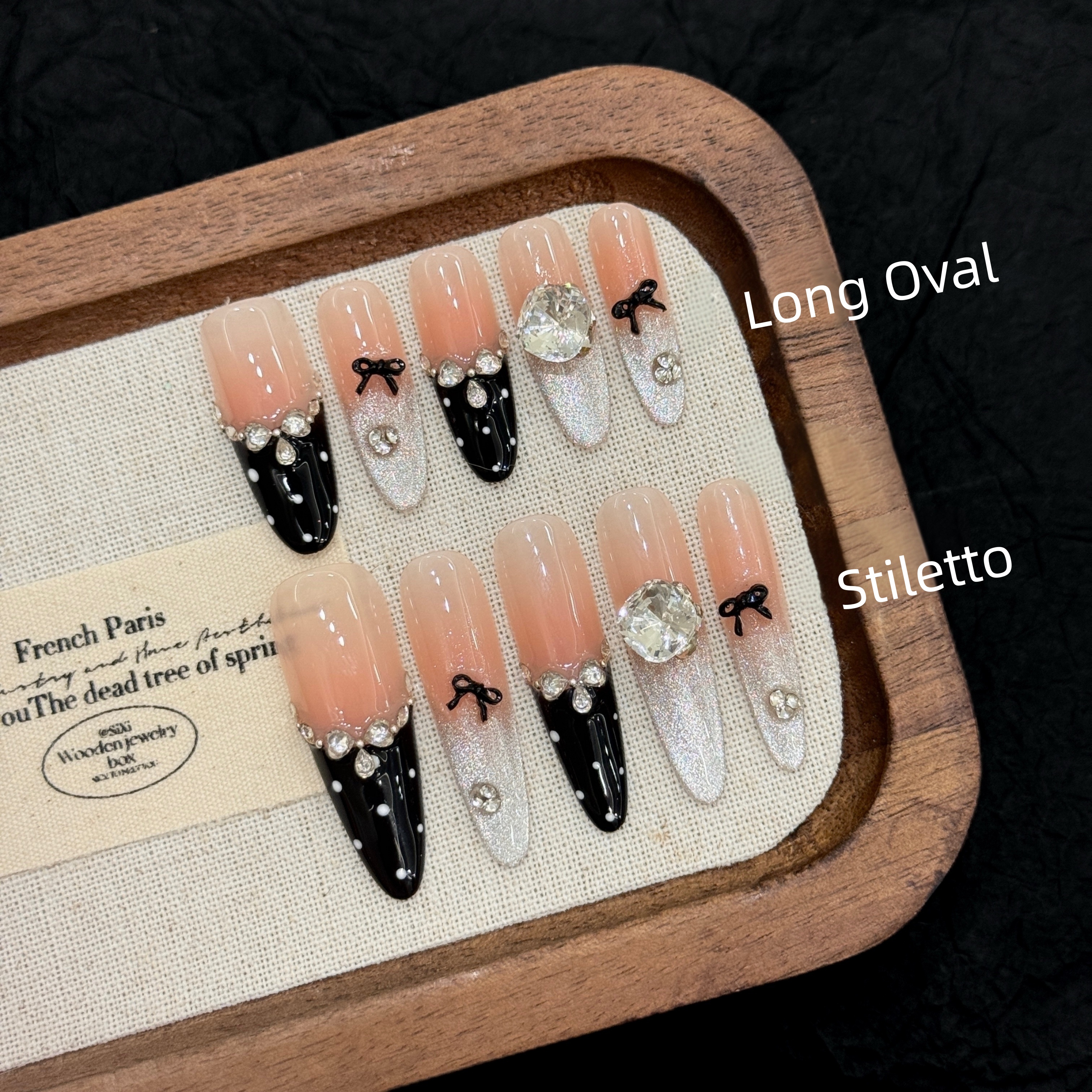 10pcs Handmade Pressed Long Ov - Resin Art Gift incelemesi ve fiyatı