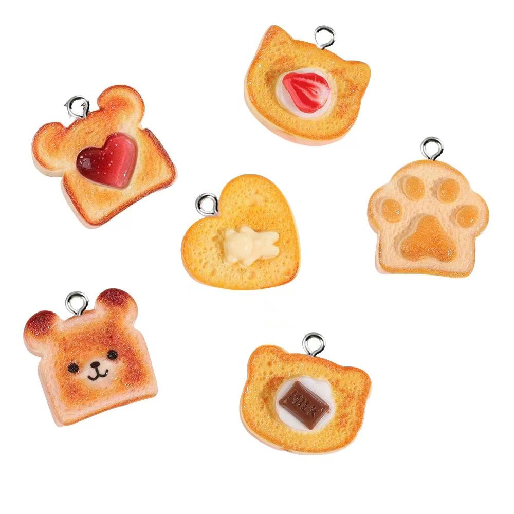 10pcs Heart Bear Cat Animal Sh - Resin Art Earrings incelemesi ve fiyatı