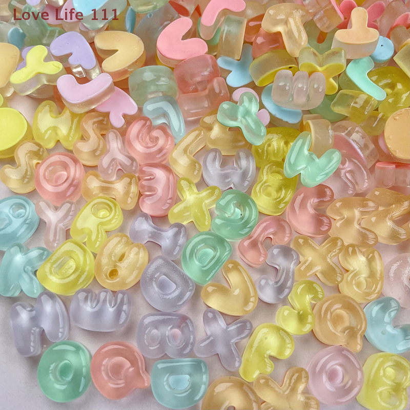 New20Pcs Mini Letters Mixed Re - Resin Art Phone Case incelemesi ve fiyatı