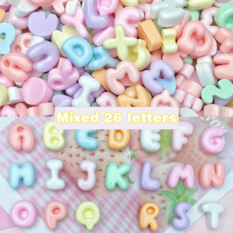 New20Pcs Mini Letters Mixed Re - Resin Art Phone Case incelemesi ve fiyatı