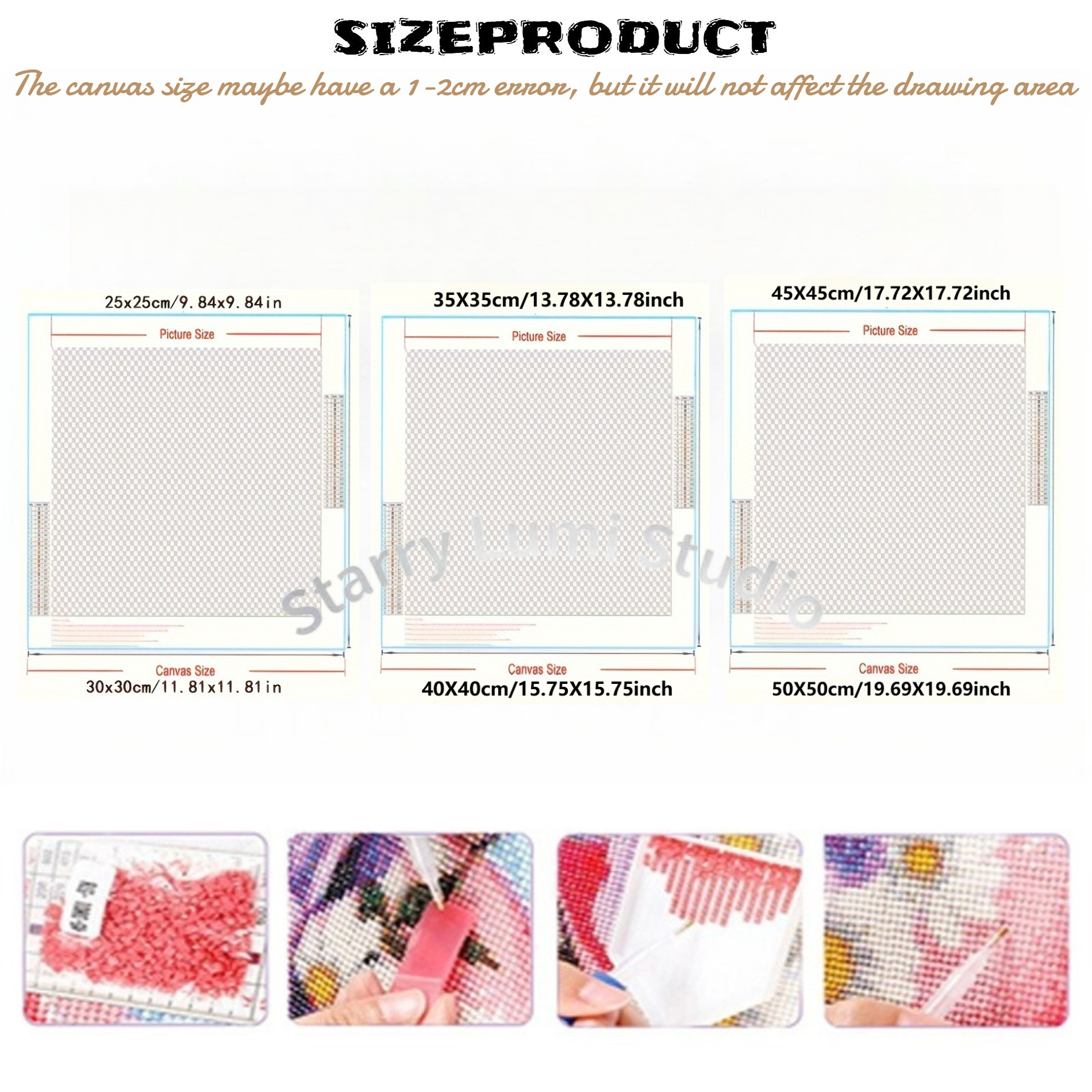 5D DIY Diamond Painting Kit, C - Resin Art Design incelemesi ve fiyatı