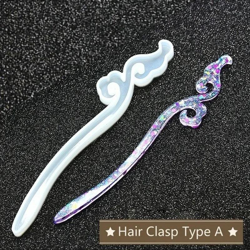 New Transparent Hairpin Silico - Resin Art Jewelry Kit incelemesi ve fiyatı