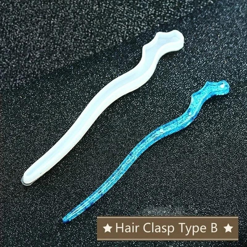 New Transparent Hairpin Silico - Resin Art Jewelry Kit incelemesi ve fiyatı