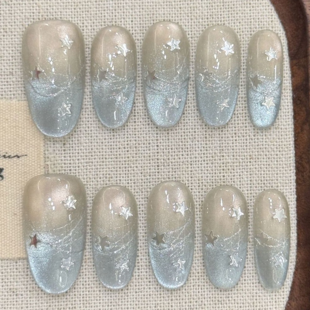 10pcs Cat's Eye Handmade Fake  - Resin Art Design incelemesi ve fiyatı