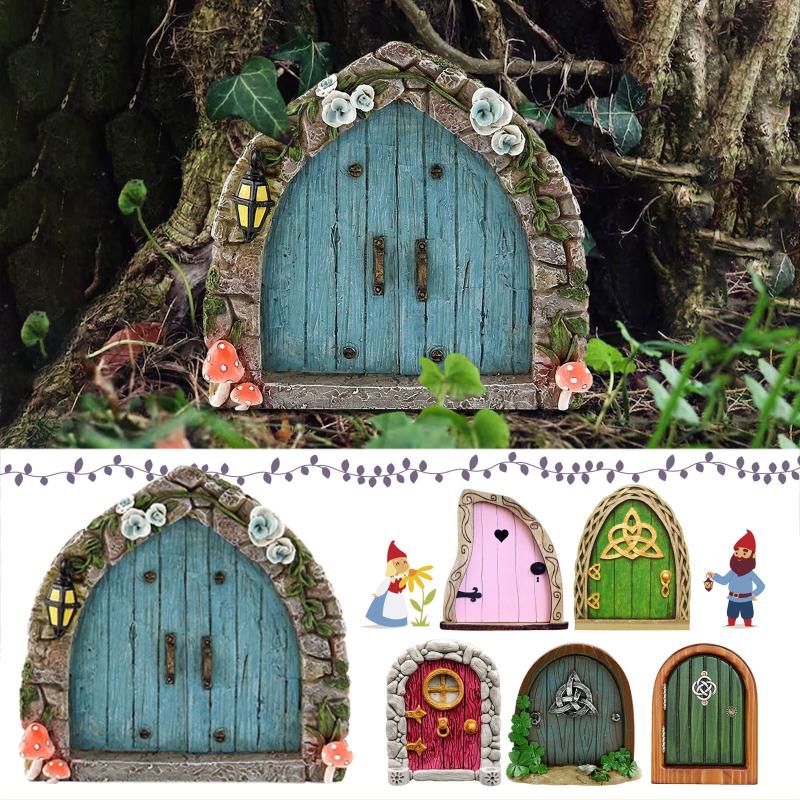 Elf Fairy Door Miniature Garde - Resin Art And Wood incelemesi ve fiyatı