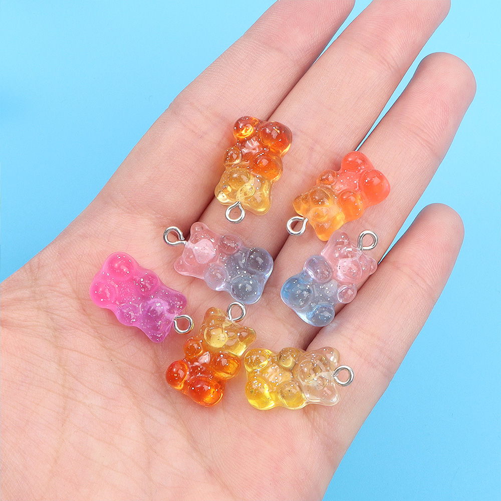 10/30/60pcs Dual Color Resin B - Resin Art Earrings incelemesi ve fiyatı