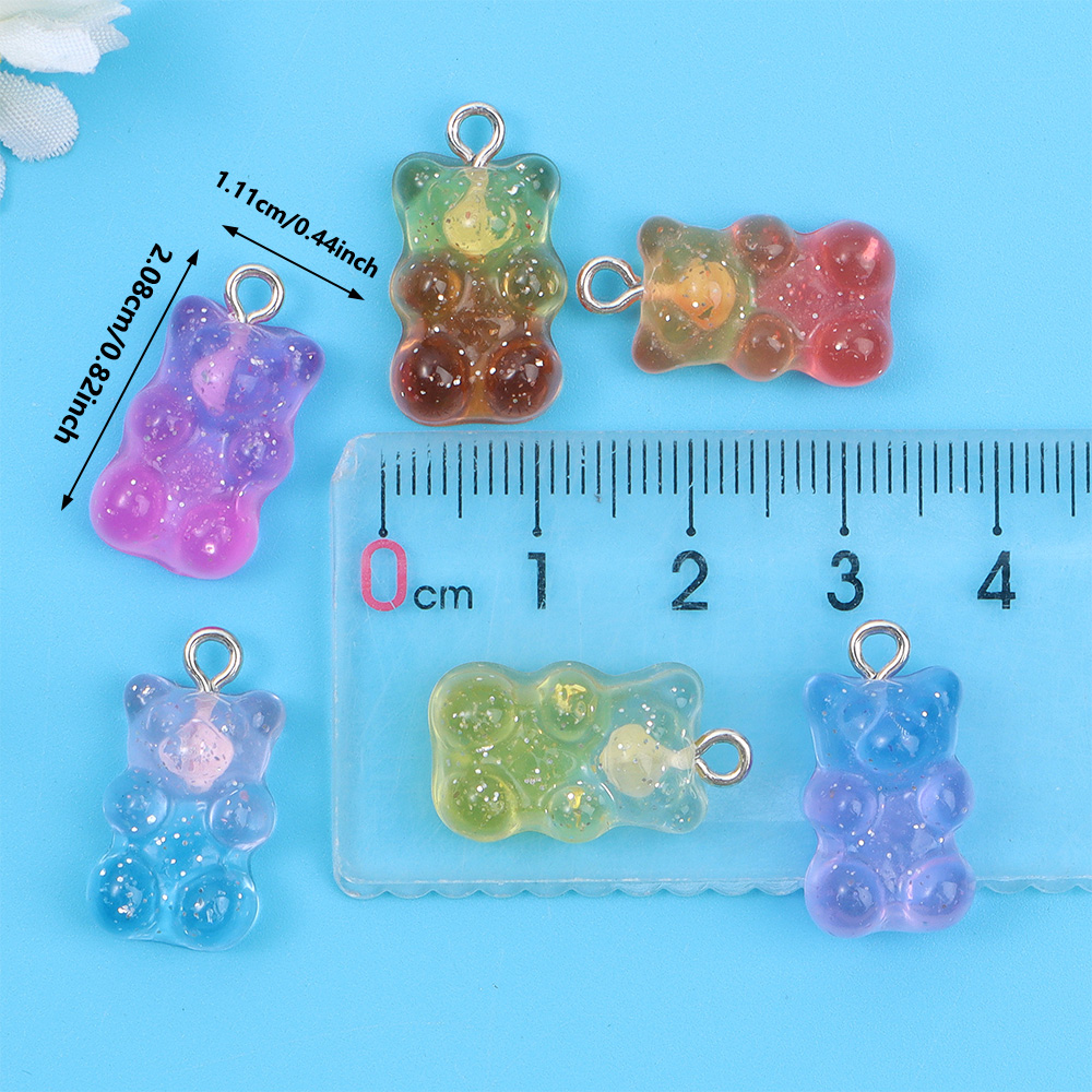 10/30/60pcs Dual Color Resin B - Resin Art Earrings incelemesi ve fiyatı