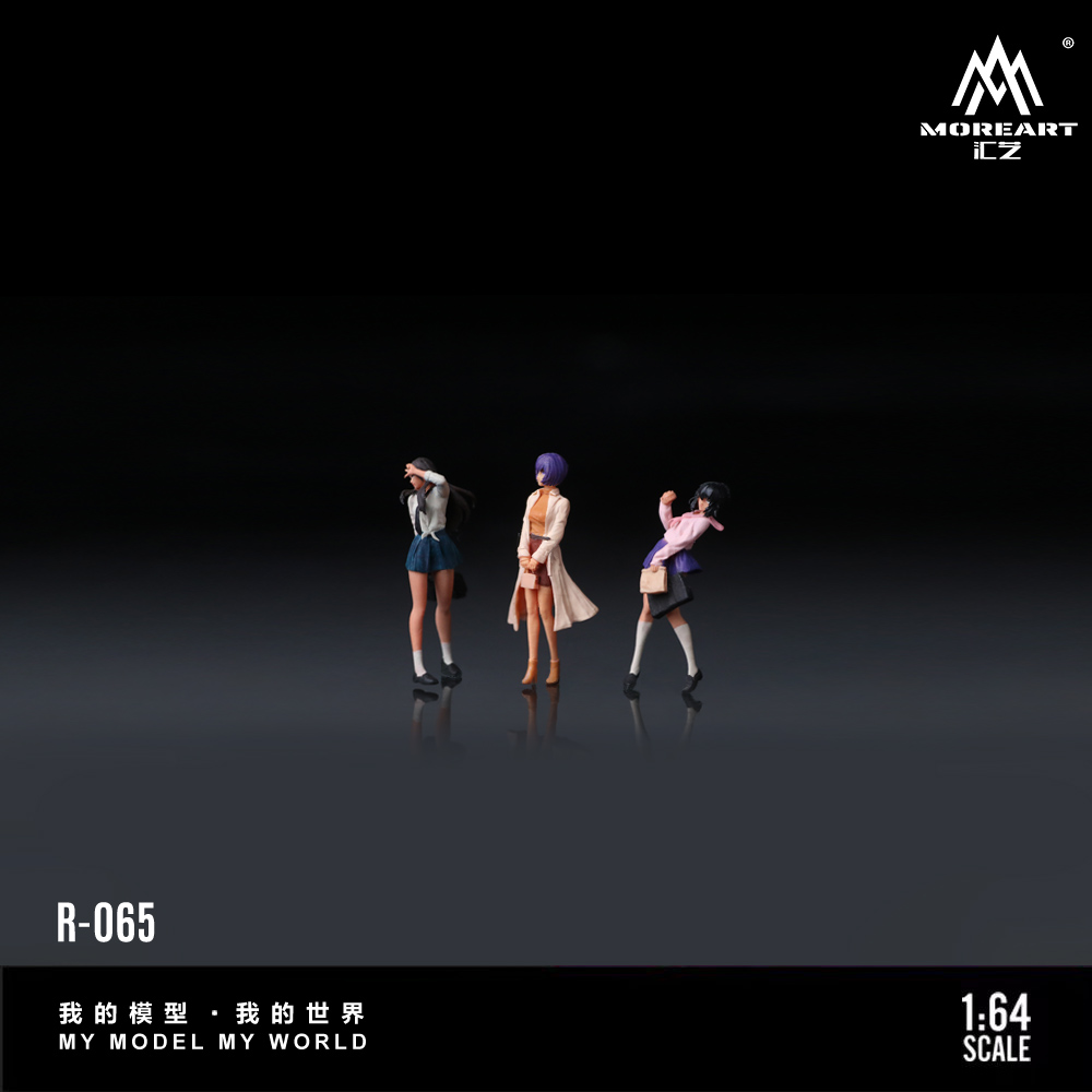 More Art 1:64 Dynamic Girl Dol - Resin Art Gift incelemesi ve fiyatı