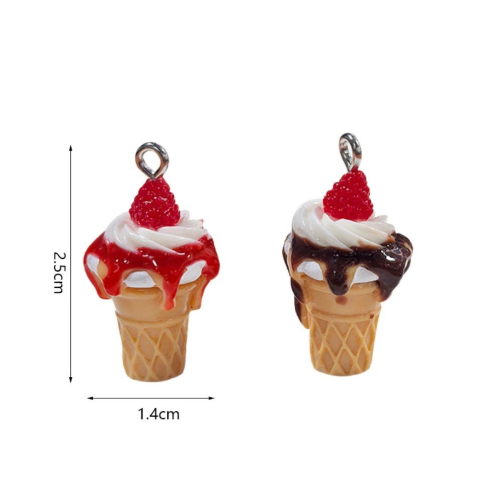 10Pcs Cute 3D Simulation Food  - Resin Art Earrings incelemesi ve fiyatı