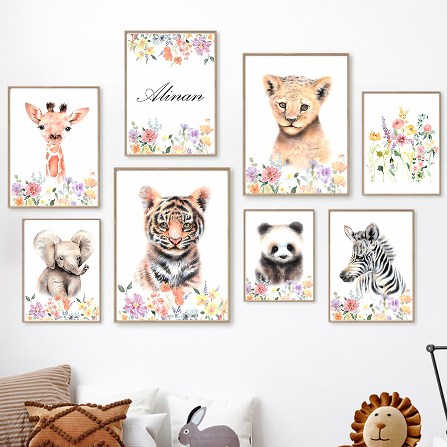 Custom Name Tiger Panda Elepha - Resin Art Name incelemesi ve fiyatı