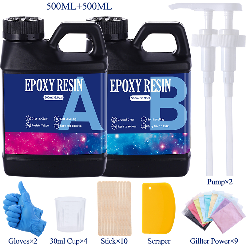 Fast Curing 1:1 Crystal Clear  - Resin Art And Wood incelemesi ve fiyatı