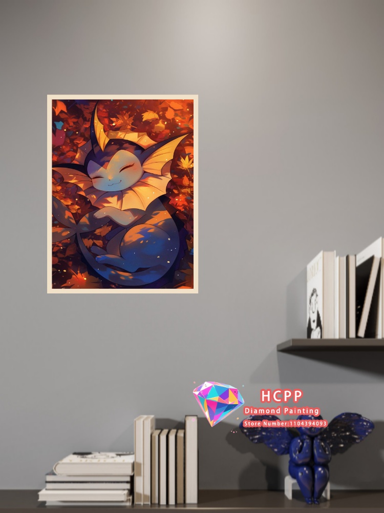 1pc frameless Cartoon Pokemon  - Resin Art Home Decor incelemesi ve fiyatı